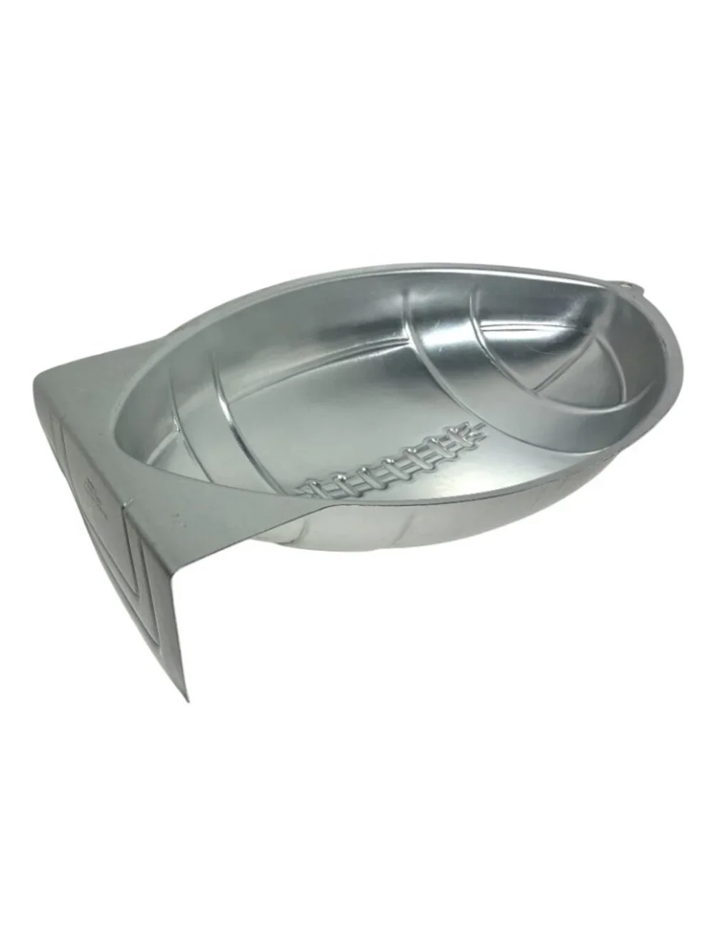 Wilton Football Cake Pan Mold #2105-6504 Aluminum Sports Game Day Party VTG 1990
